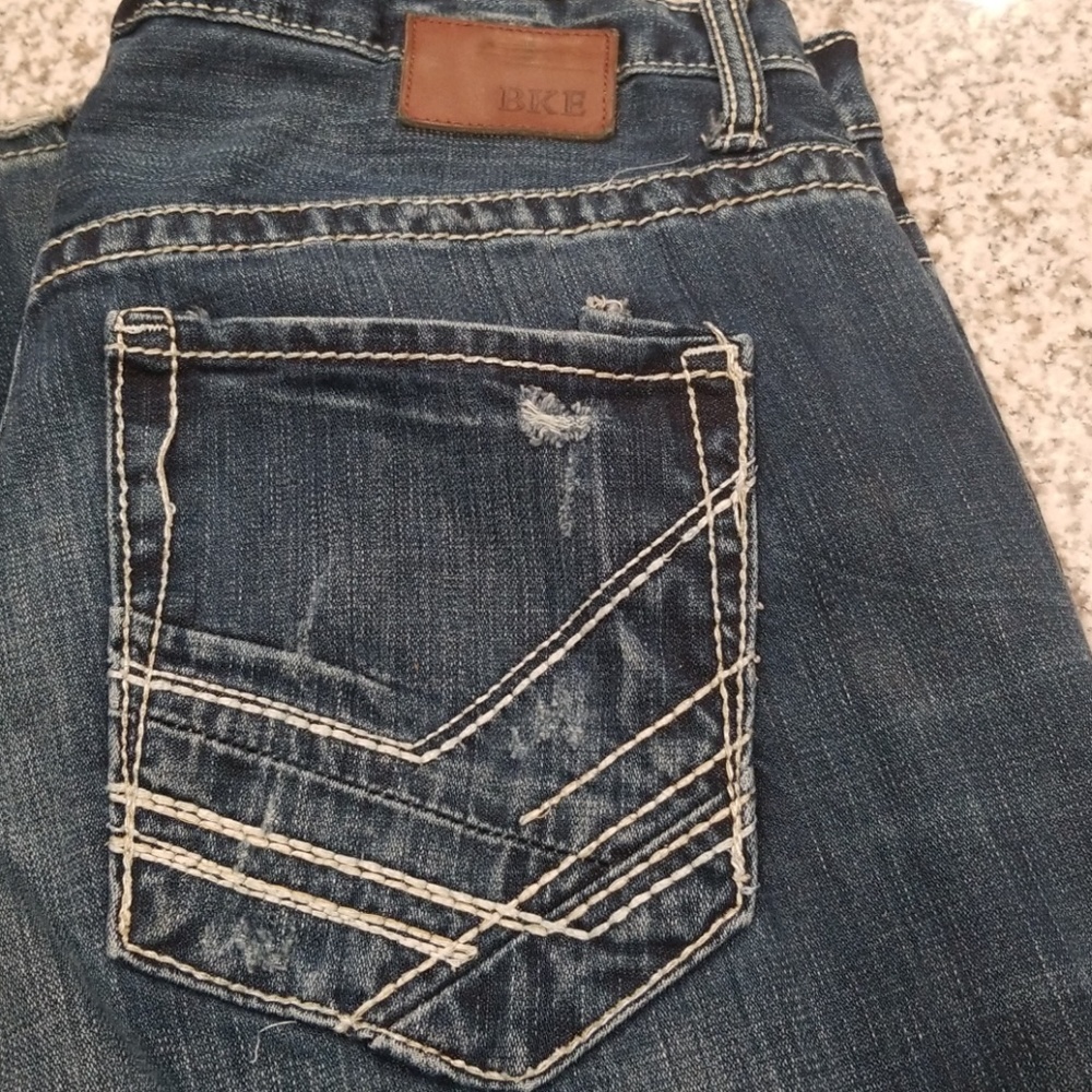 Men's BKE Derek Distressed Jeans